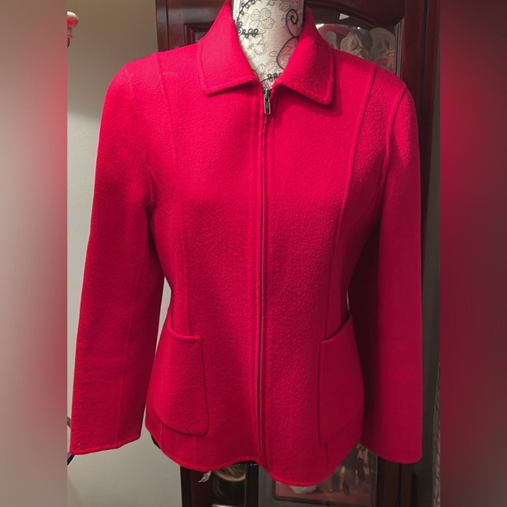 Marconi  Red Wool Jacket